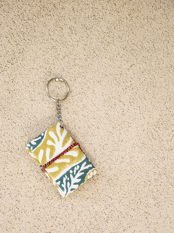 Handmade Fabric Keychain 02