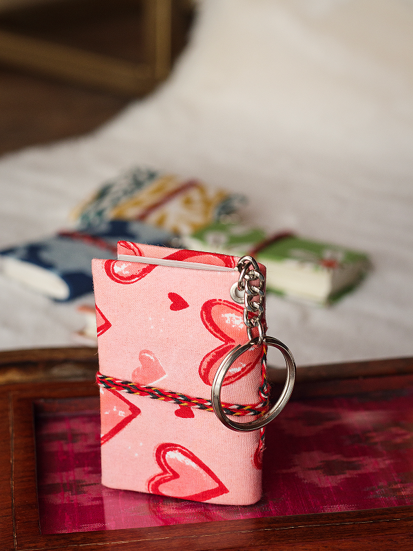 Handmade Fabric Keychain 03