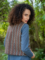 Riya Blue Stripe Dress
