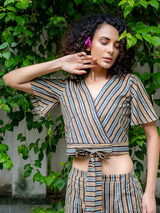 Riya Forest Muse Striped Dress
