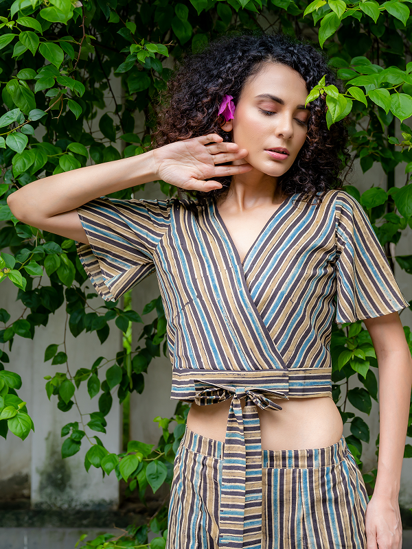 Riya Forest Muse Striped Dress
