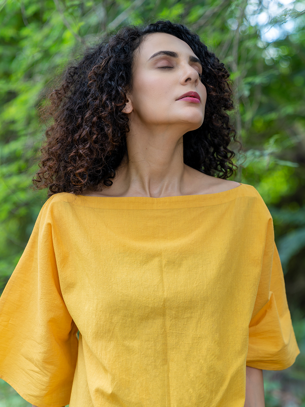 The Noe Top-Yellow