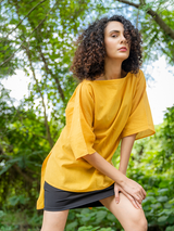 The Noe Top-Yellow