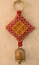 Hand embroidered With Bell Hanging