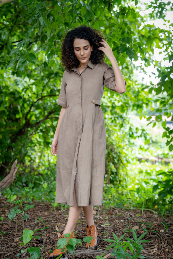 Safar buttondown dress