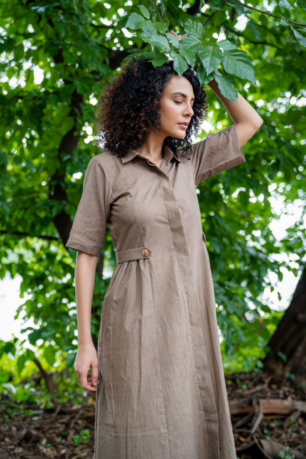 Safar buttondown dress