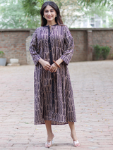 Pintuck Kurta - Nida Black