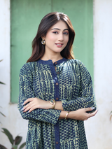 Pintuck Kurta - Nida Green