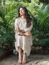 Ajrakh Polka Dot Dress