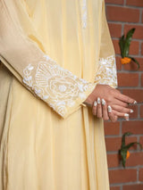 NOOR – BUTTERCUP YELLOW ANARKALI SET