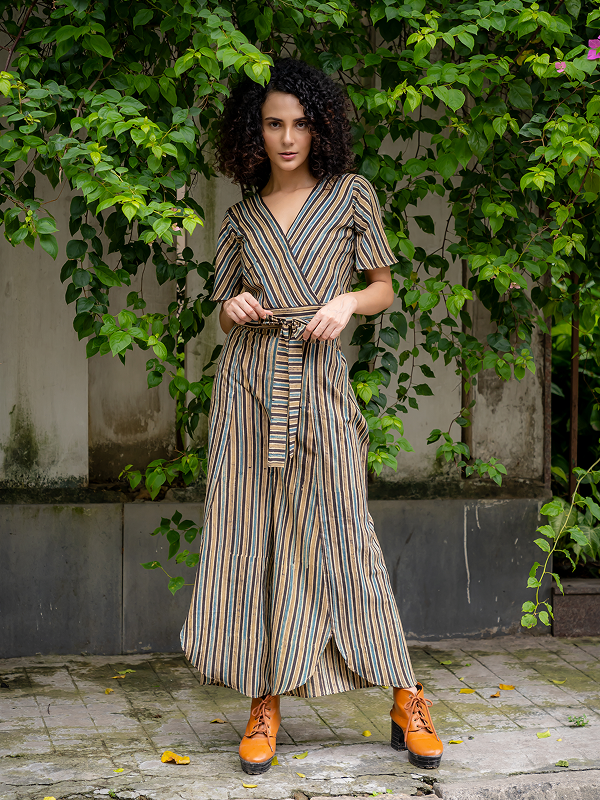 Riya Forest Muse Striped Dress