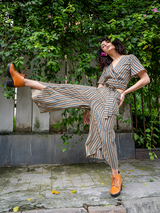 Riya Forest Muse Striped Dress